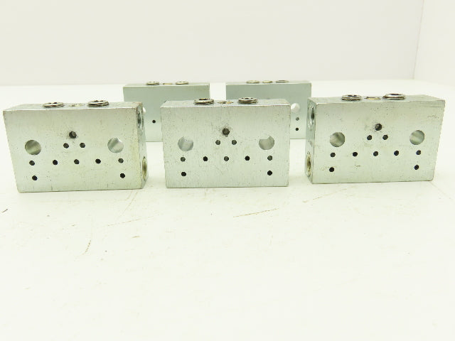 DropsA SX1-15 Modular Lubricator Divider Valve Block 1/8" BSP Lot of 5