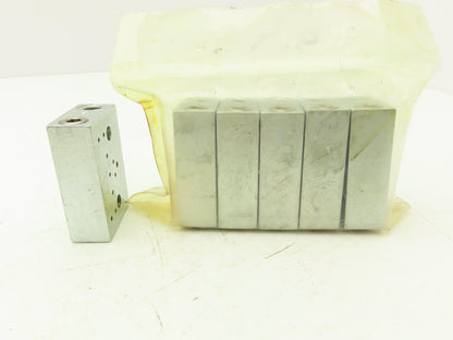 DropsA SX1-20 Modular Lubricator Divider Valve Block 1/8" BSP Lot of 6