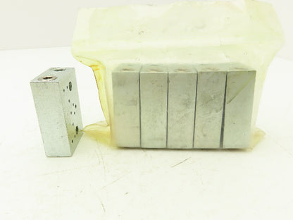 DropsA SX1-20 Modular Lubricator Divider Valve Block 1/8" BSP Lot of 6