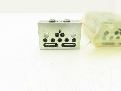 DropsA SX1-20 Modular Lubricator Divider Valve Block 1/8" BSP Lot of 6