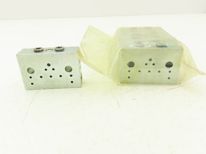 DropsA SX1-20 Modular Lubricator Divider Valve Block 1/8" BSP Lot of 6