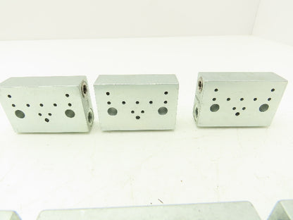 DropsA SX1-25 Modular Lubricator Divider Valve Block 1/8" BSP Lot of 6