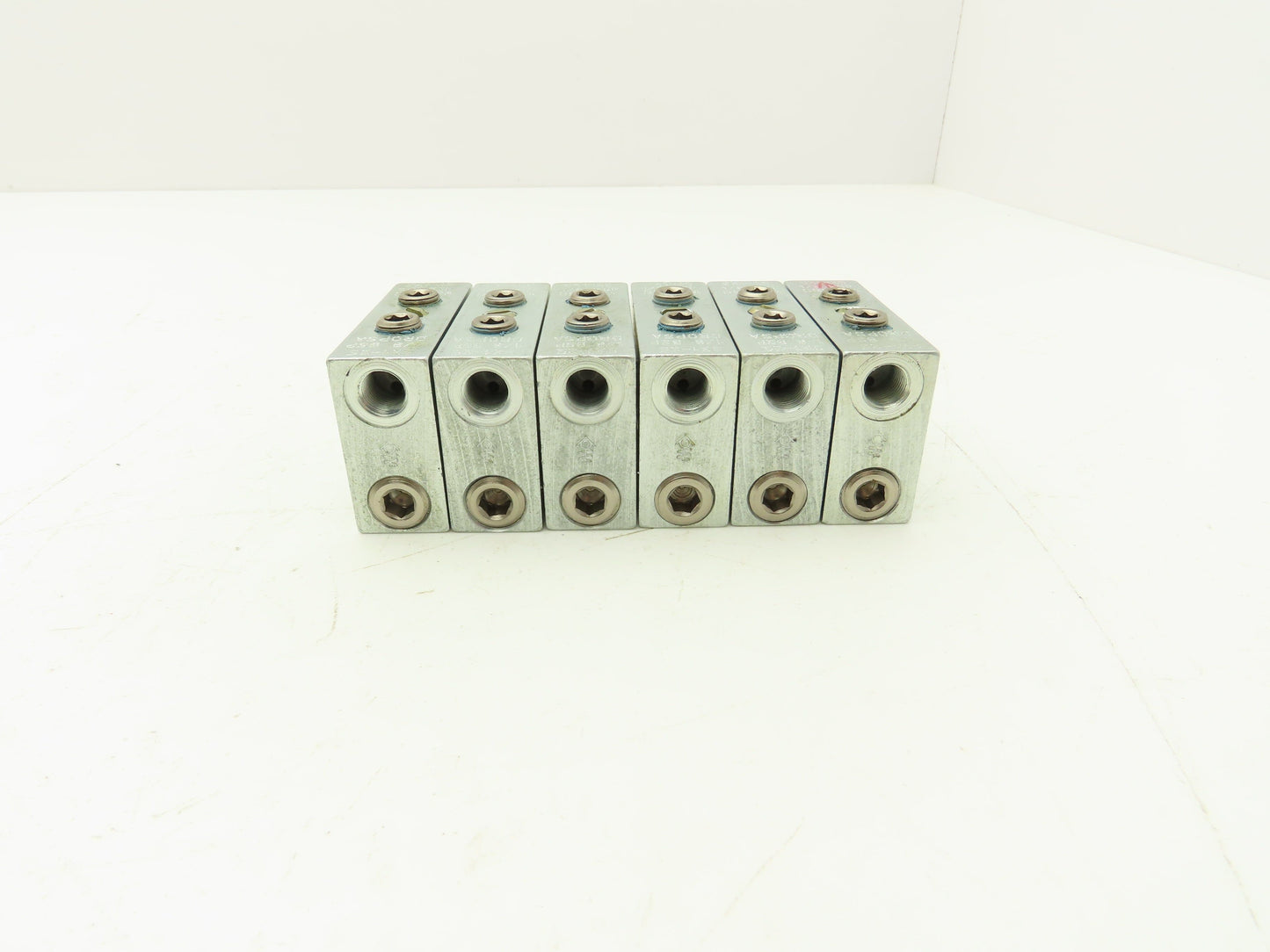 DropsA SX1-25 Modular Lubricator Divider Valve Block 1/8" BSP Lot of 6