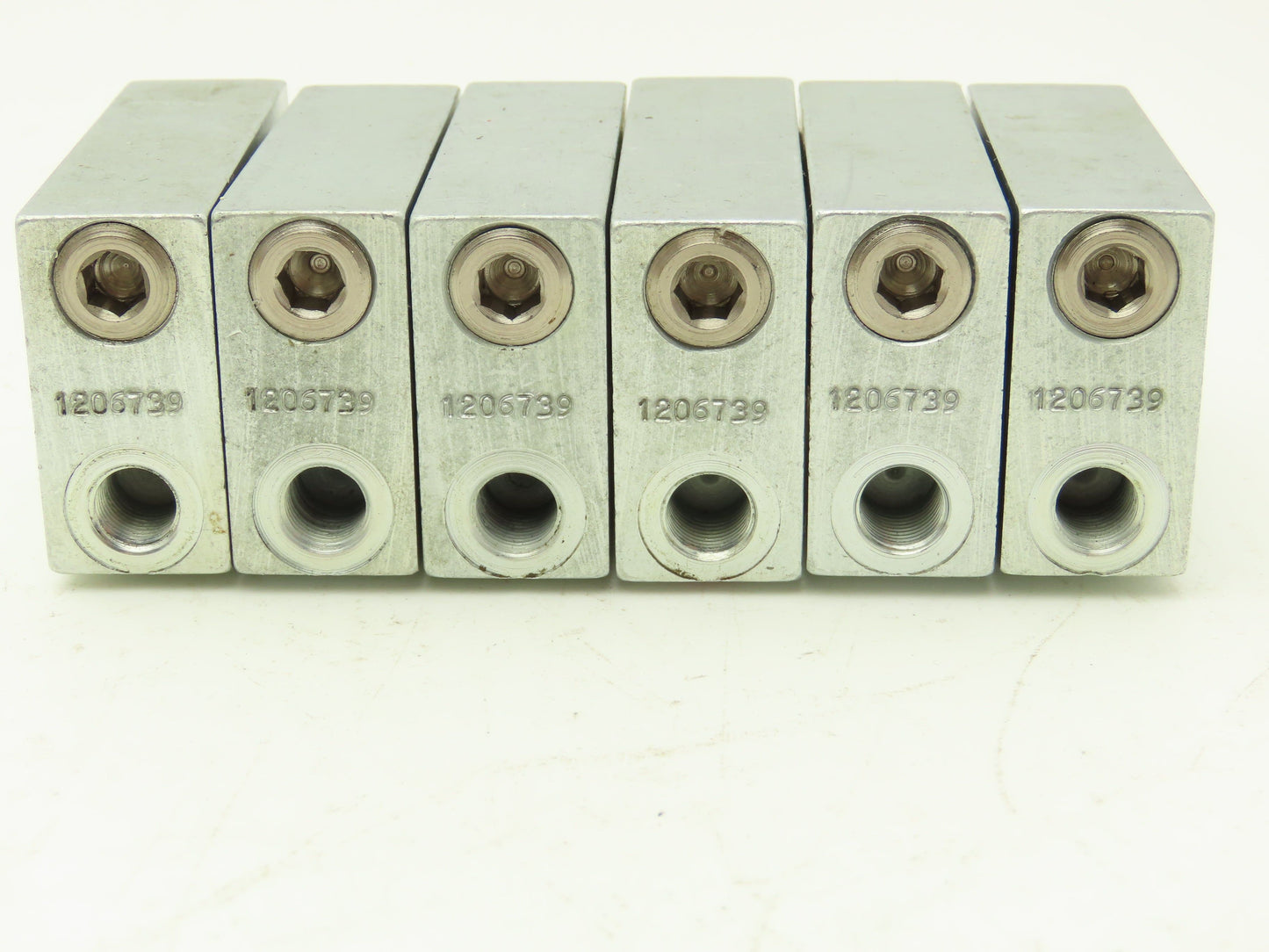 DropsA SX1-25 Modular Lubricator Divider Valve Block 1/8" BSP Lot of 6