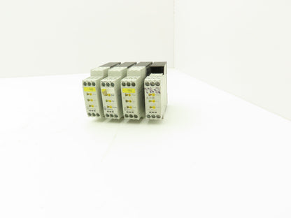 Eaton Moeller ETR4-69-A Timing Relay 24-240V AC/DC 0.05 Sec-100 Hrs Lot of 4