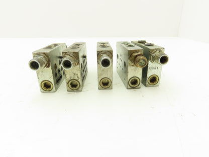 DropsA SX0-20 Modular Lubricator Divider Valve Block 1/8" BSP Lot of 5