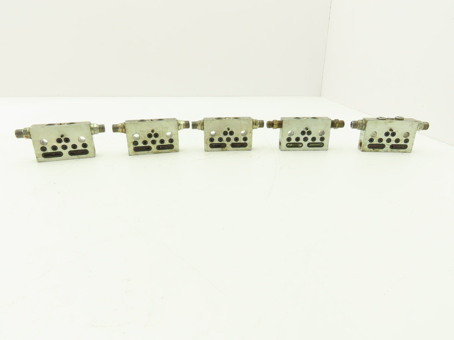 DropsA SX0-20 Modular Lubricator Divider Valve Block 1/8" BSP Lot of 5