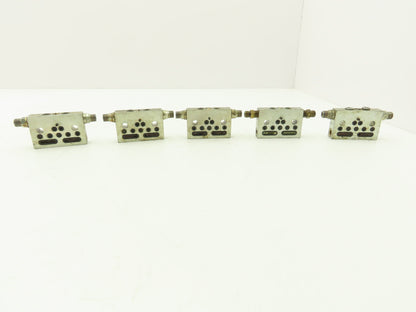 DropsA SX0-20 Modular Lubricator Divider Valve Block 1/8" BSP Lot of 5