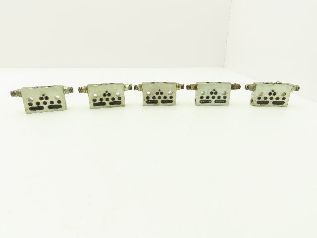 DropsA SX0-20 Modular Lubricator Divider Valve Block 1/8" BSP Lot of 5