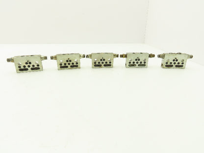 DropsA SX0-20 Modular Lubricator Divider Valve Block 1/8" BSP Lot of 5