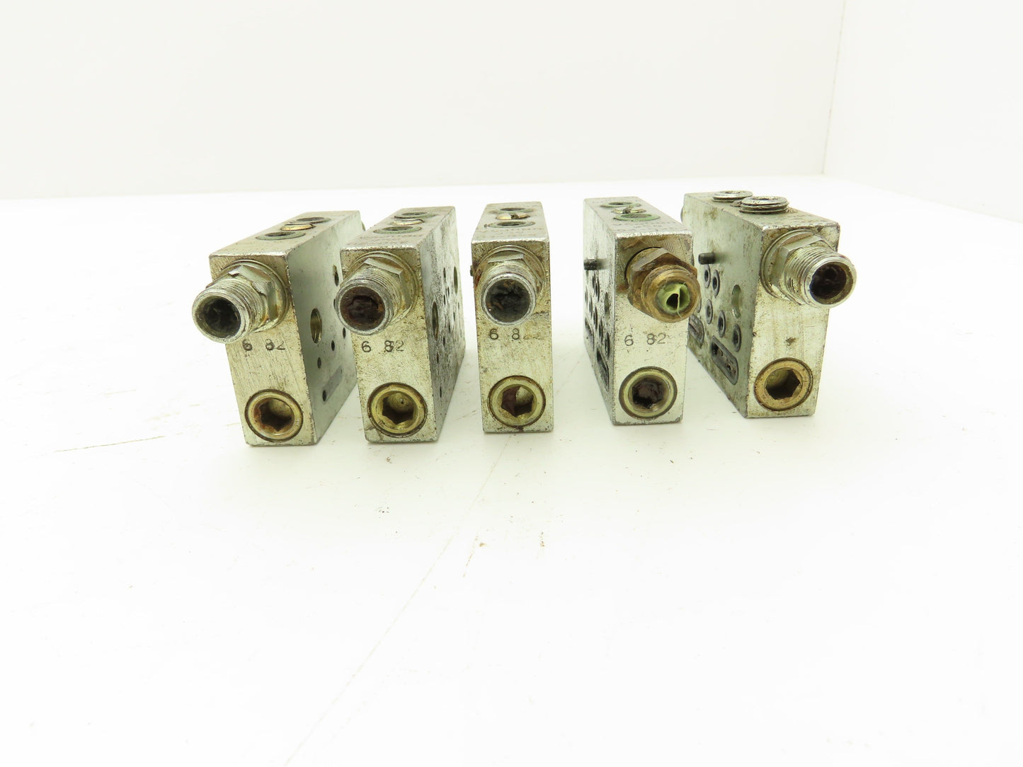 DropsA SX0-20 Modular Lubricator Divider Valve Block 1/8" BSP Lot of 5