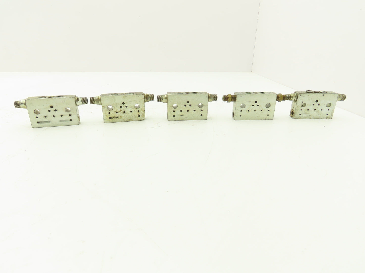 DropsA SX0-20 Modular Lubricator Divider Valve Block 1/8" BSP Lot of 5