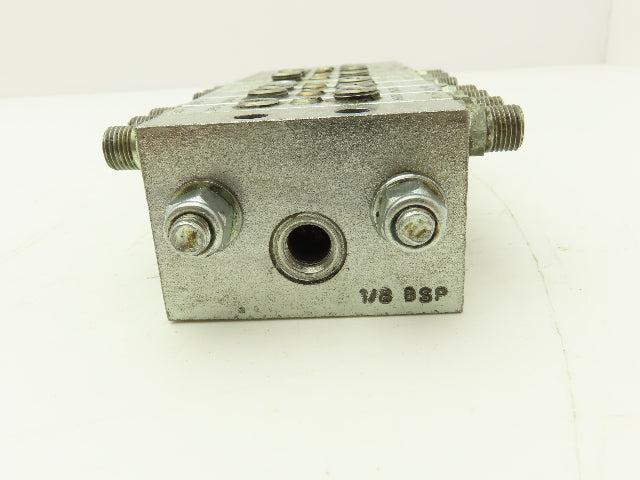 DropsA SX0-10 SX0-20 Modular Lubricator Divider Valve Manifold Block 1/8" BSP