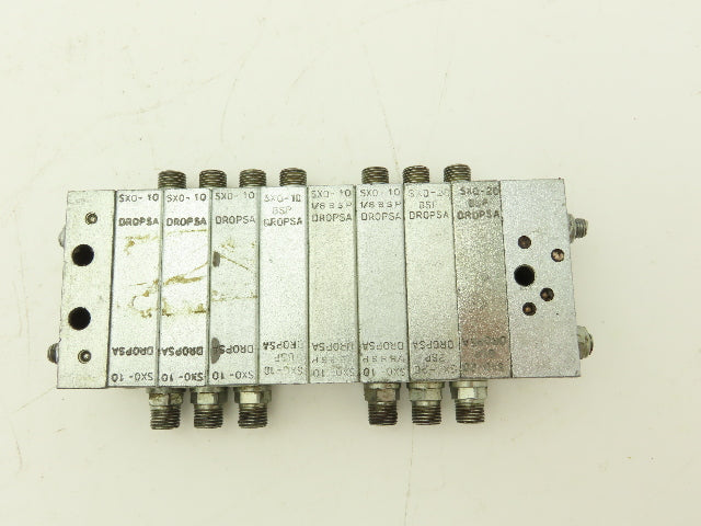 DropsA SX0-10 SX0-20 Modular Lubricator Divider Valve Manifold Block 1/8" BSP