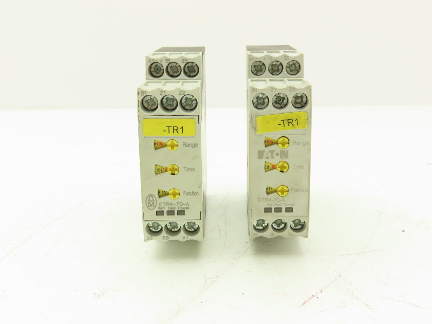 Moeller ETR4-70-A Timing Relay 24-240V AC/DC 0.05 Seconds To 100 Hours Lot of 2