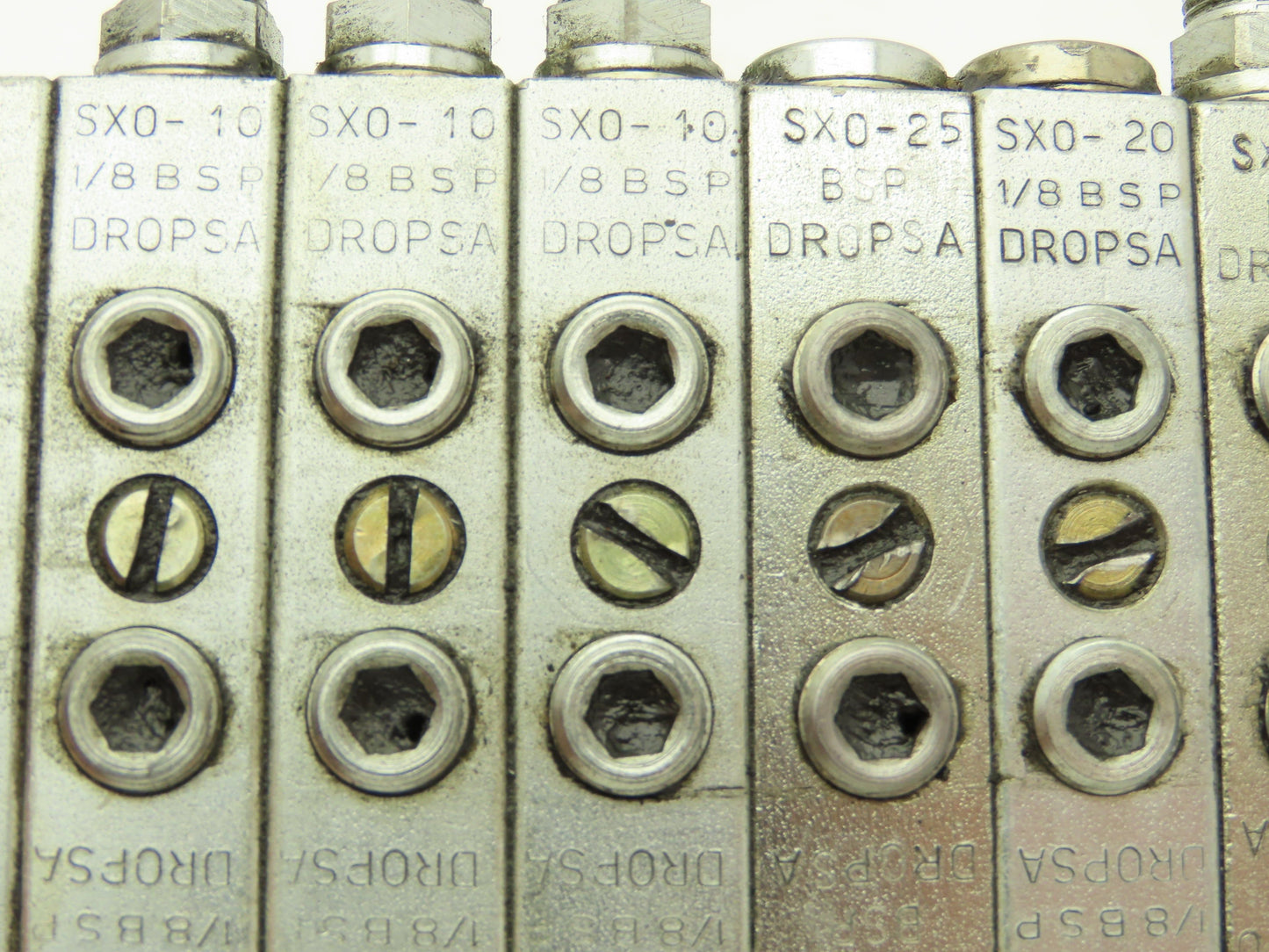 DropsA SX0-10 SX0-20 Modular Lubricator Divider Valve Manifold Block 1/8" BSP