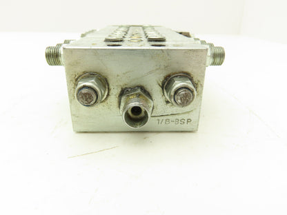 DropsA SX0-10 SX0-20 Modular Lubricator Divider Valve Manifold Block 1/8" BSP
