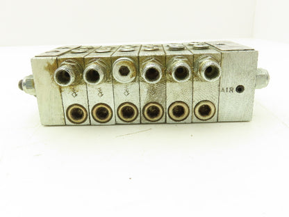 DropsA SX0-10 Modular Lubricator Divider Valve Manifold Block Assy 1/8" BSP