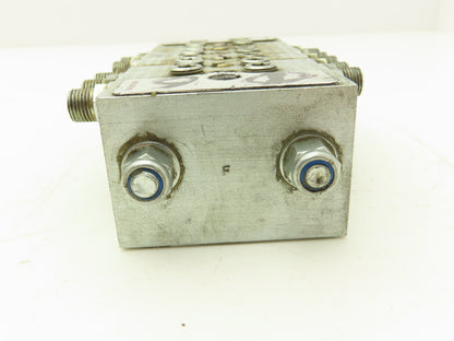 DropsA SX0-10 Modular Lubricator Divider Valve Manifold Block Assy 1/8" BSP