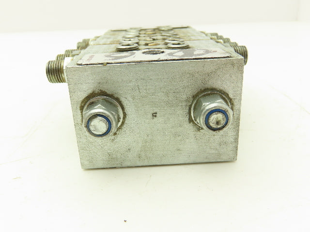 DropsA SX0-10 Modular Lubricator Divider Valve Manifold Block Assy 1/8" BSP