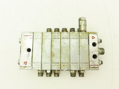 DropsA SX0-10 Modular Lubricator Divider Valve Manifold Block Assy 1/8" BSP