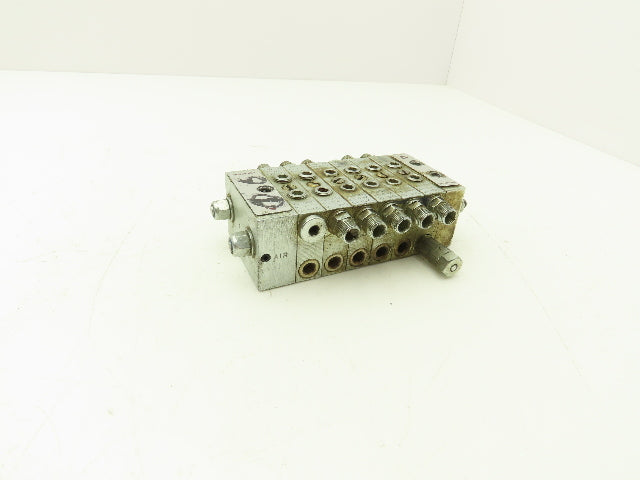 DropsA SX0-10 Modular Lubricator Divider Valve Manifold Block Assy 1/8" BSP
