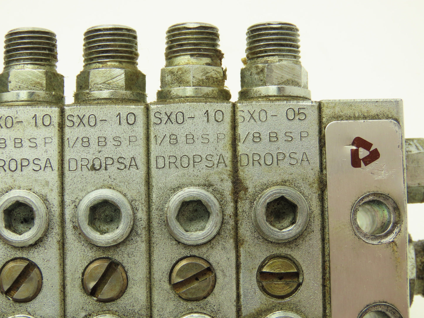 DropsA SX0-10 SX0-20 Modular Lubricator Divider Valve Manifold Block 1/8" BSP