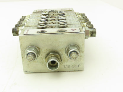 DropsA SX0-10 SX0-20 Modular Lubricator Divider Valve Manifold Block 1/8" BSP
