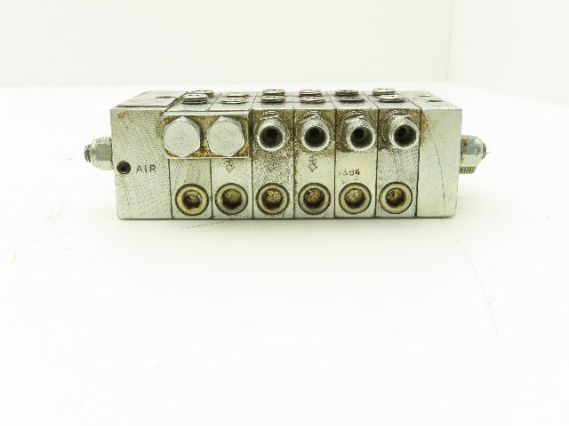 DropsA SX0-20 SX0-25 Modular Lubricator Divider Valve Manifold Block 1/8" BSP
