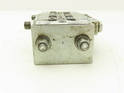 DropsA SX0-20 SX0-25 Modular Lubricator Divider Valve Manifold Block 1/8" BSP