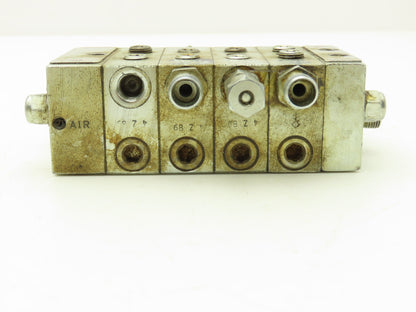 DropsA SX1-25 SX1-35 Modular Lubricator Divider Valve Manifold Block 1/8" BSP