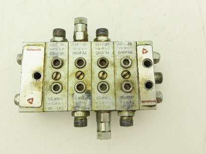 DropsA SX1-25 SX1-35 Modular Lubricator Divider Valve Manifold Block 1/8" BSP