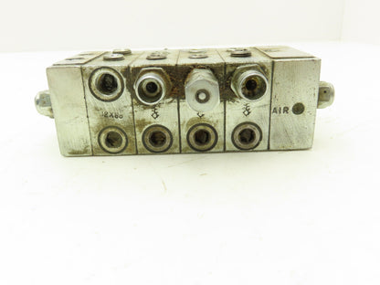 DropsA SX1-25 SX1-35 Modular Lubricator Divider Valve Manifold Block 1/8" BSP