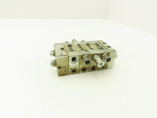 DropsA SX1-25 SX1-35 Modular Lubricator Divider Valve Manifold Block 1/8" BSP