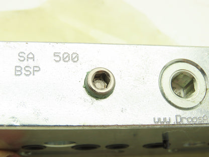 DropsA SA 500 Modular Lubricator Divider Valve Metering Element 3/8" BSP