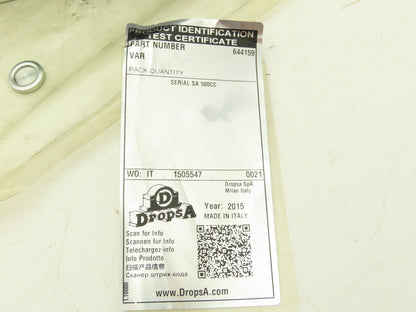 DropsA SA 500 Modular Lubricator Divider Valve Metering Element 3/8" BSP