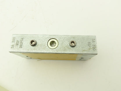 DropsA SA 300 Modular Lubricator Divider Valve Metering Element 3/8" BSP