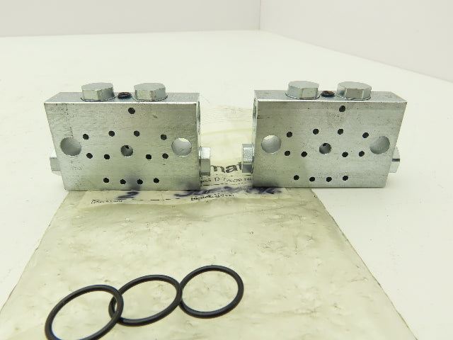 Bielomatik VE30, VE42 Modular Lubricator Divider Valve Block 1/8" BSP Lot of 4