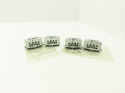 Bielomatik VE30, VE42 Modular Lubricator Divider Valve Block 1/8" BSP Lot of 4