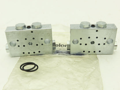 Bielomatik VE30, VE42 Modular Lubricator Divider Valve Block 1/8" BSP Lot of 4