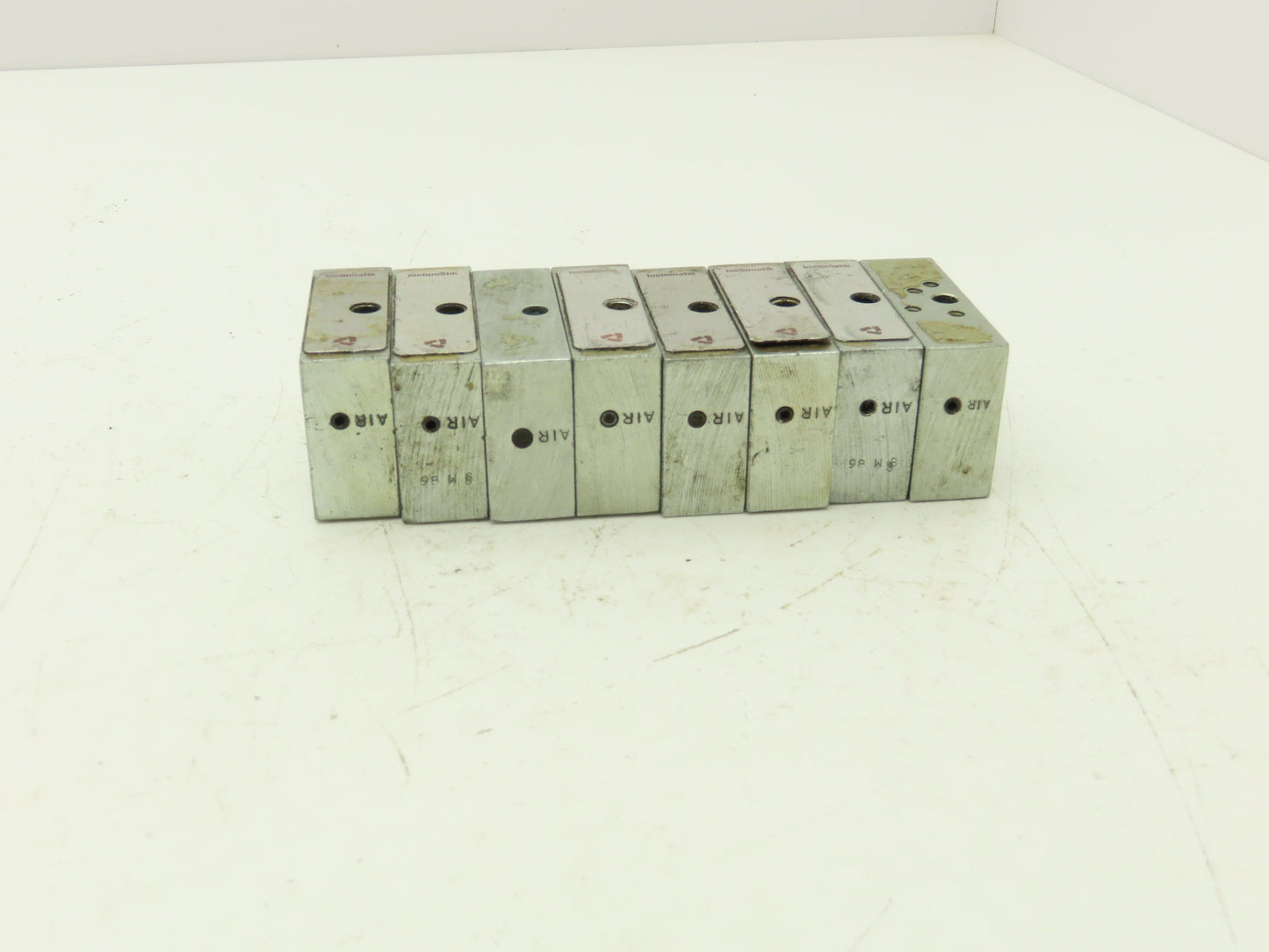 Bielomatik DropsA SX Modular Lubricator Divider Valve End Block 1/8"BSP Lot of 8
