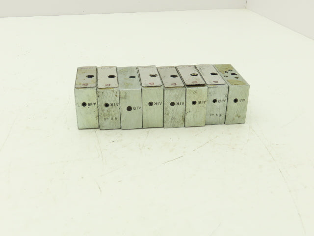 Bielomatik DropsA SX Modular Lubricator Divider Valve End Block 1/8"BSP Lot of 8