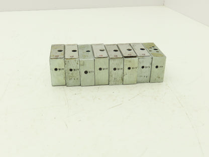 Bielomatik DropsA SX Modular Lubricator Divider Valve End Block 1/8"BSP Lot of 8