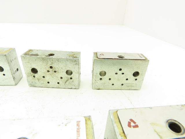 Bielomatik DropsA SX Modular Lubricator Divider Valve End Block 1/8"BSP Lot of 8