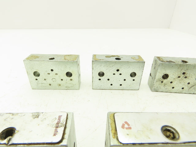 Bielomatik DropsA SX Modular Lubricator Divider Valve End Block 1/8"BSP Lot of 8