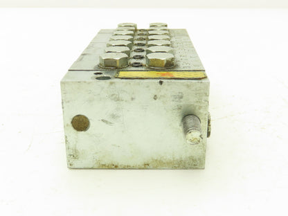 Bielomatik DropsA VE12 Modular Lubricator Divider Valve Block Assy 1/8" BSP