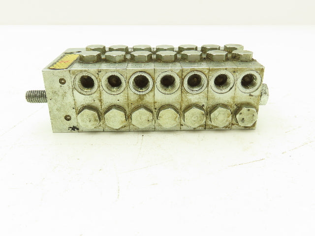 Bielomatik DropsA VE12 Modular Lubricator Divider Valve Block Assy 1/8" BSP