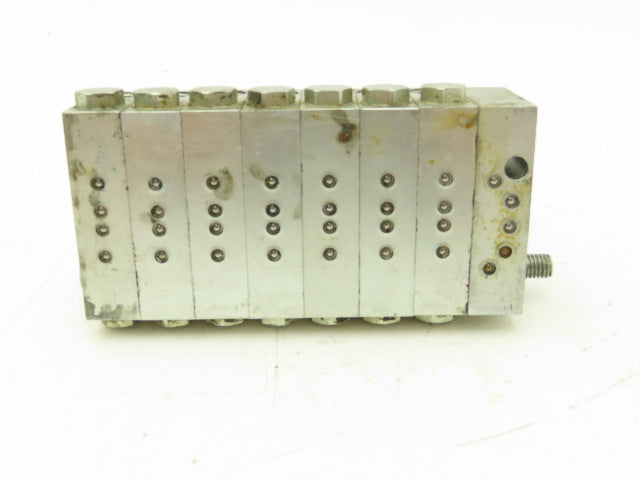 Bielomatik DropsA VE12 Modular Lubricator Divider Valve Block Assy 1/8" BSP