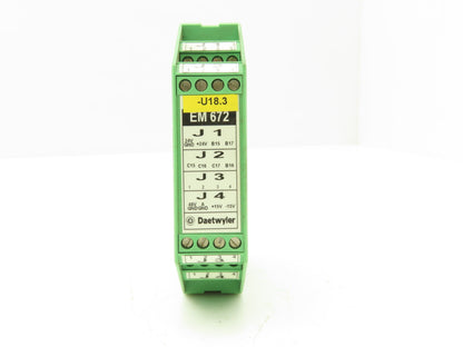 Daetwyler EM 672 Safety Relay 48V