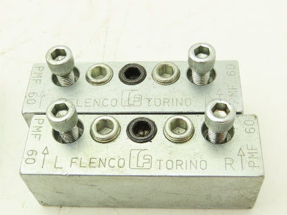 Flenco Torino PMF 50/60 Lubricator Valve Block Metering Element Lot of 4